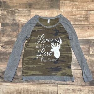 Camouflage Deer Season Sweatshirt